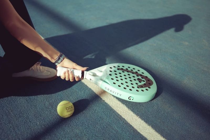 Teardrop Head Shape Padel Rackets