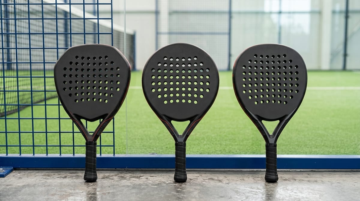 Diamond vs Round vs Teardrop Padel Rackets